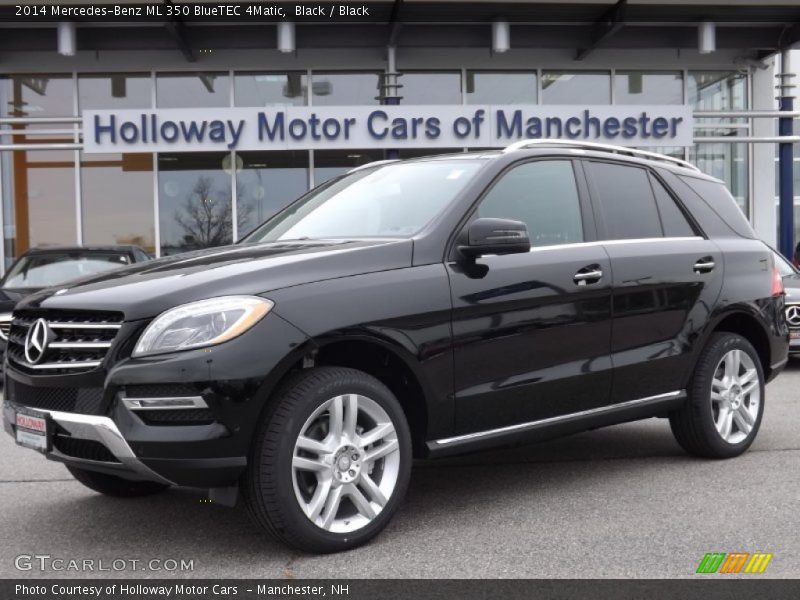 Black / Black 2014 Mercedes-Benz ML 350 BlueTEC 4Matic