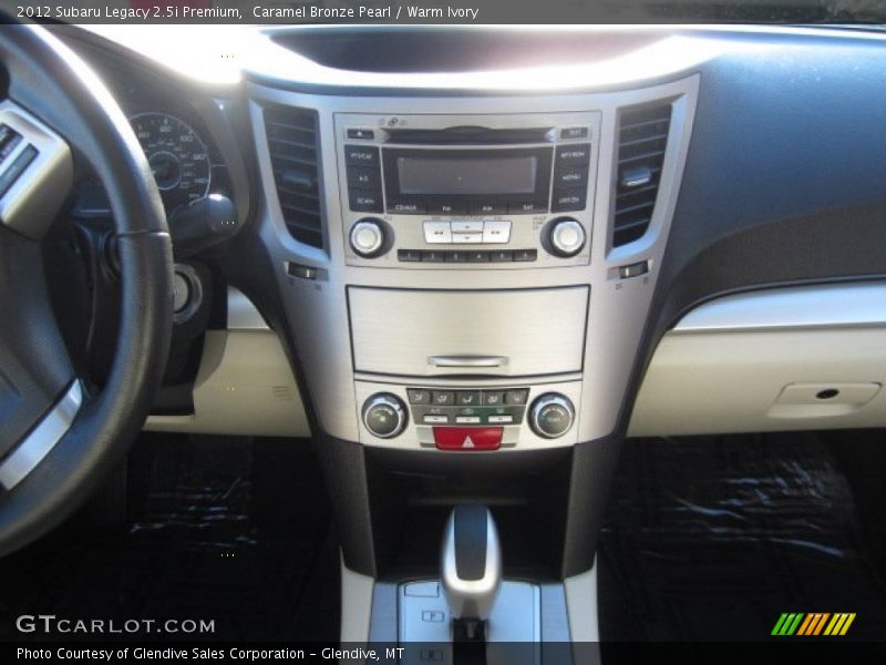 Caramel Bronze Pearl / Warm Ivory 2012 Subaru Legacy 2.5i Premium