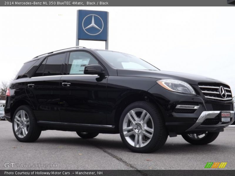 Black / Black 2014 Mercedes-Benz ML 350 BlueTEC 4Matic