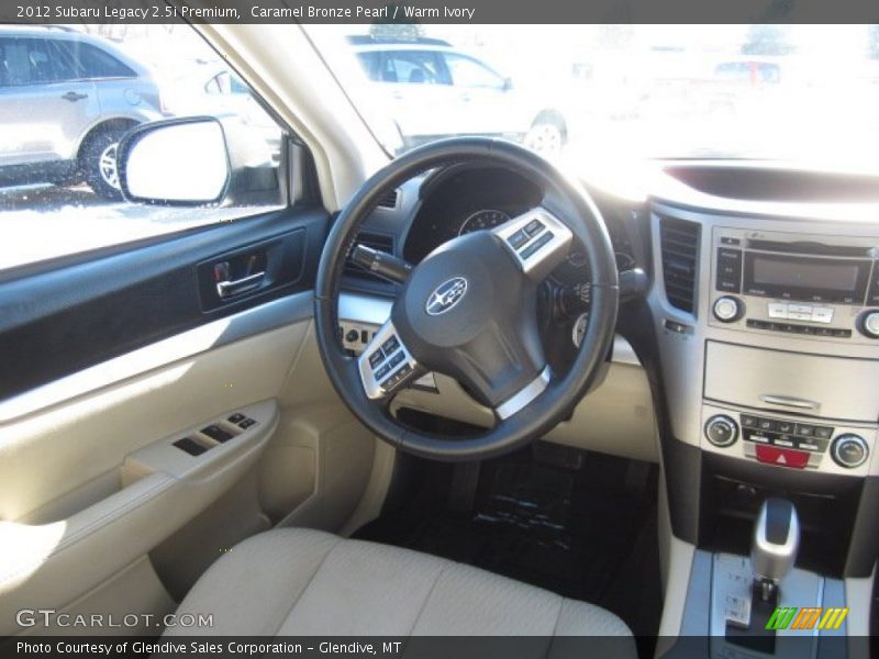 Caramel Bronze Pearl / Warm Ivory 2012 Subaru Legacy 2.5i Premium