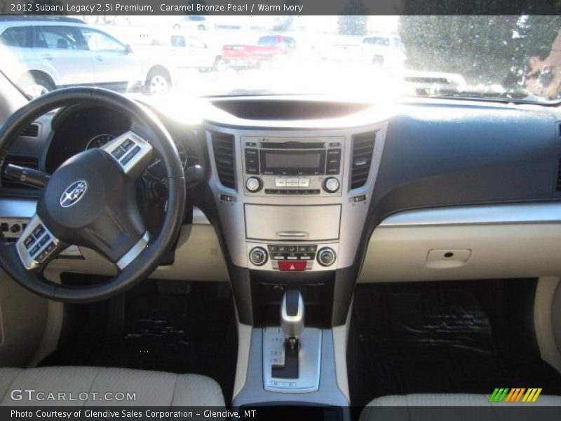Caramel Bronze Pearl / Warm Ivory 2012 Subaru Legacy 2.5i Premium