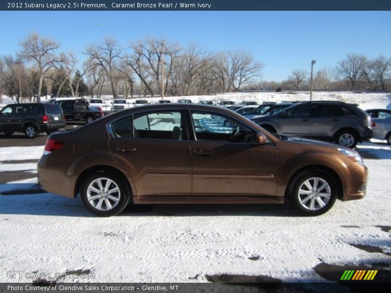 Caramel Bronze Pearl / Warm Ivory 2012 Subaru Legacy 2.5i Premium