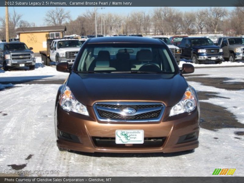 Caramel Bronze Pearl / Warm Ivory 2012 Subaru Legacy 2.5i Premium