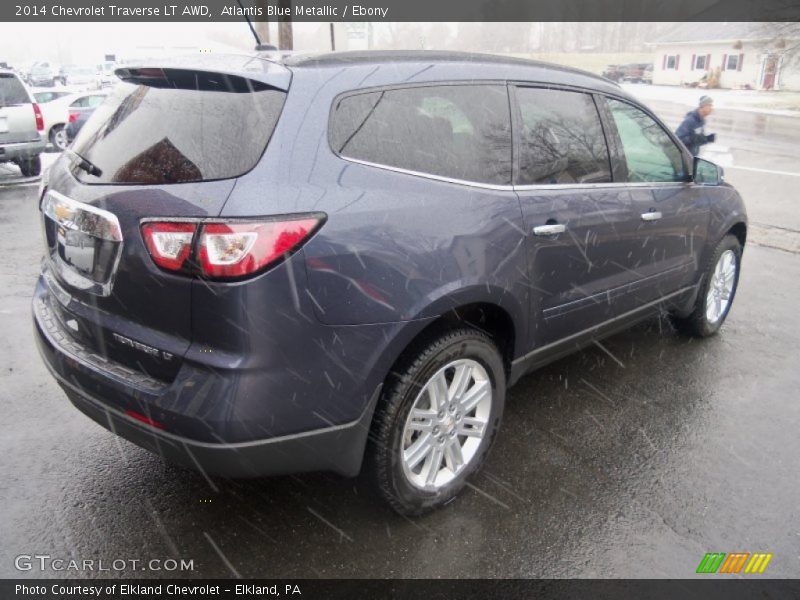  2014 Traverse LT AWD Atlantis Blue Metallic