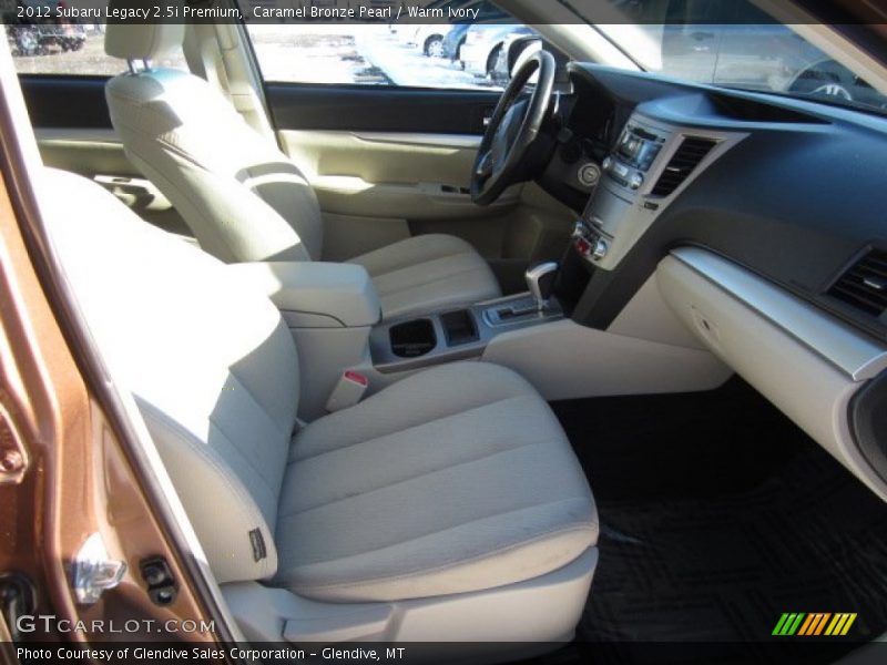 Caramel Bronze Pearl / Warm Ivory 2012 Subaru Legacy 2.5i Premium
