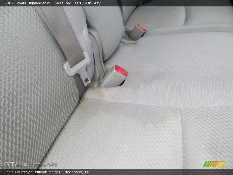 Salsa Red Pearl / Ash Gray 2007 Toyota Highlander V6