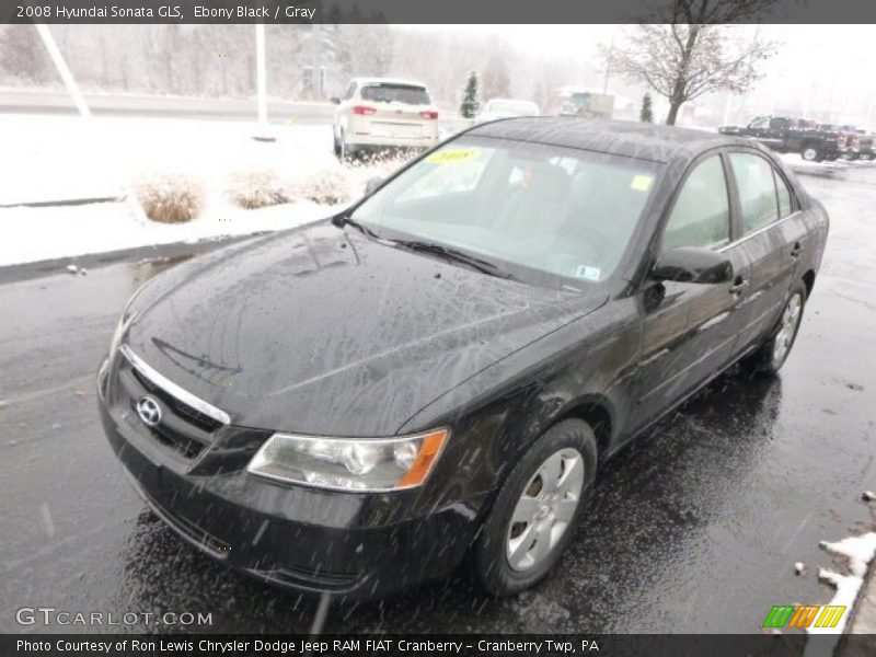 Front 3/4 View of 2008 Sonata GLS