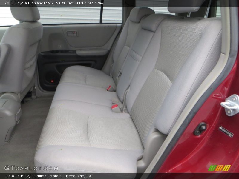 Salsa Red Pearl / Ash Gray 2007 Toyota Highlander V6