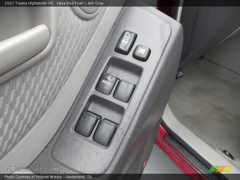 Salsa Red Pearl / Ash Gray 2007 Toyota Highlander V6