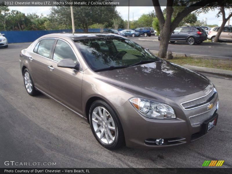 Mocha Steel Metallic / Cocoa/Cashmere 2012 Chevrolet Malibu LTZ