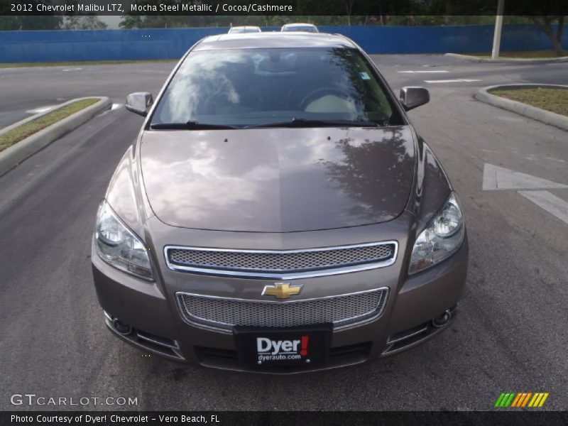 Mocha Steel Metallic / Cocoa/Cashmere 2012 Chevrolet Malibu LTZ