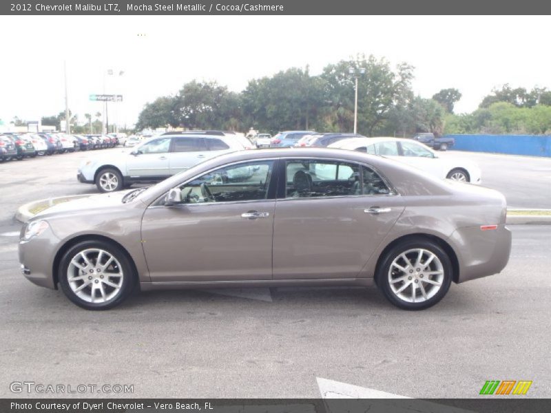 Mocha Steel Metallic / Cocoa/Cashmere 2012 Chevrolet Malibu LTZ