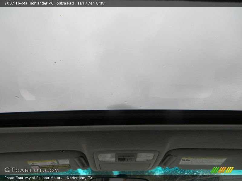 Salsa Red Pearl / Ash Gray 2007 Toyota Highlander V6