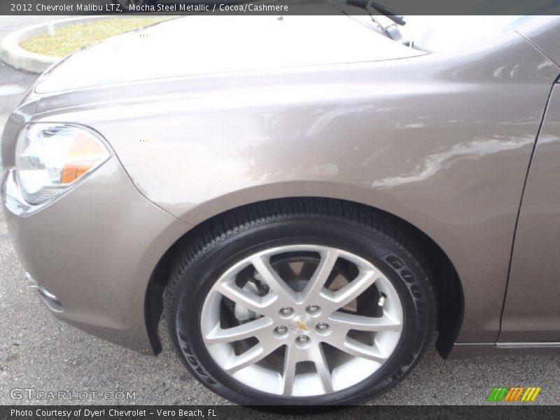 Mocha Steel Metallic / Cocoa/Cashmere 2012 Chevrolet Malibu LTZ