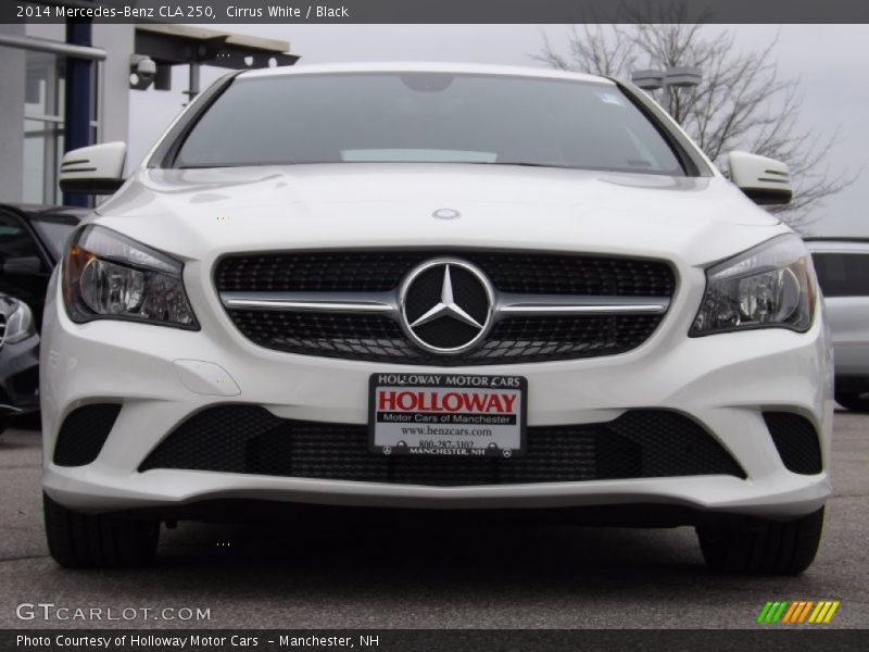 Cirrus White / Black 2014 Mercedes-Benz CLA 250