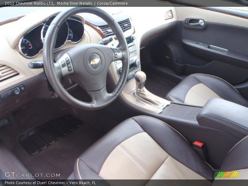 Cocoa/Cashmere Interior - 2012 Malibu LTZ 