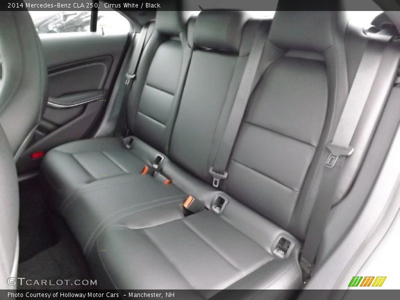 Cirrus White / Black 2014 Mercedes-Benz CLA 250