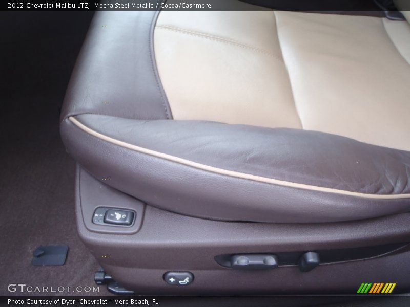 Mocha Steel Metallic / Cocoa/Cashmere 2012 Chevrolet Malibu LTZ