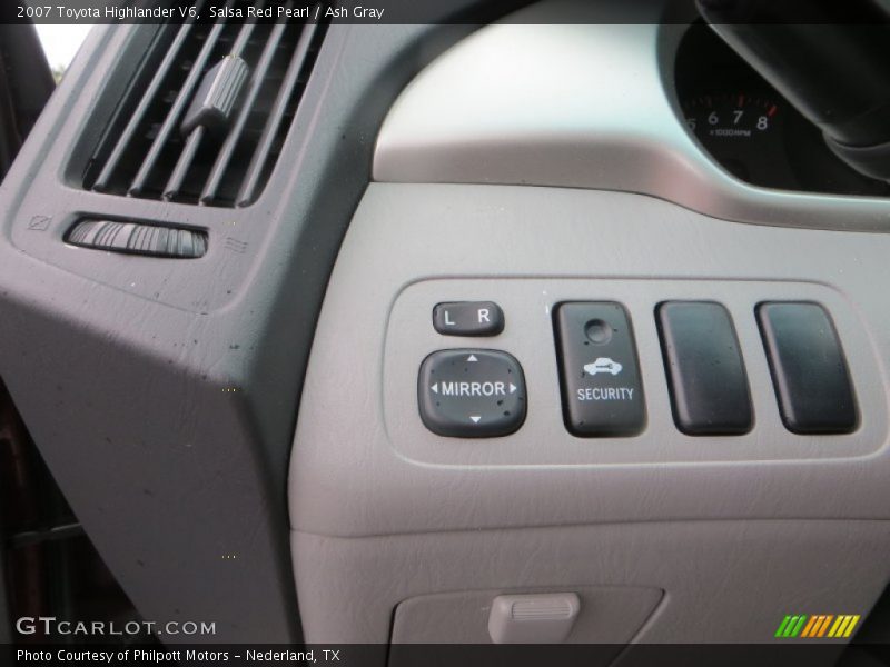 Salsa Red Pearl / Ash Gray 2007 Toyota Highlander V6