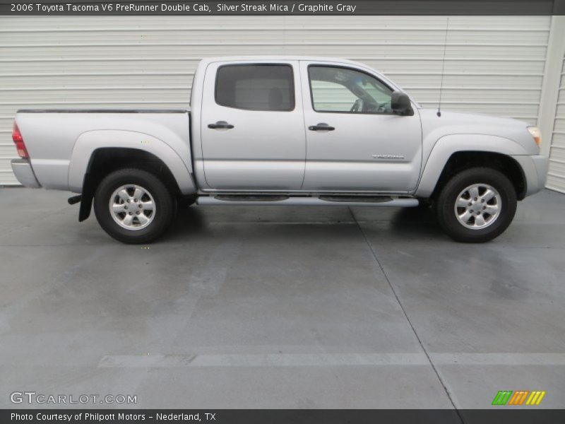 Silver Streak Mica / Graphite Gray 2006 Toyota Tacoma V6 PreRunner Double Cab