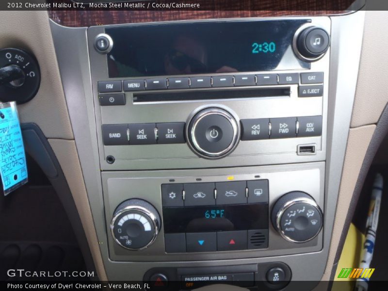 Mocha Steel Metallic / Cocoa/Cashmere 2012 Chevrolet Malibu LTZ
