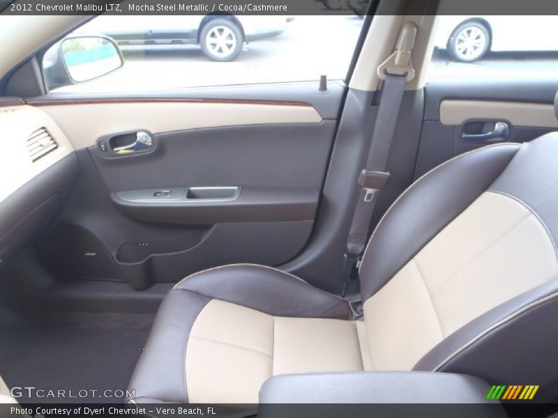 Mocha Steel Metallic / Cocoa/Cashmere 2012 Chevrolet Malibu LTZ