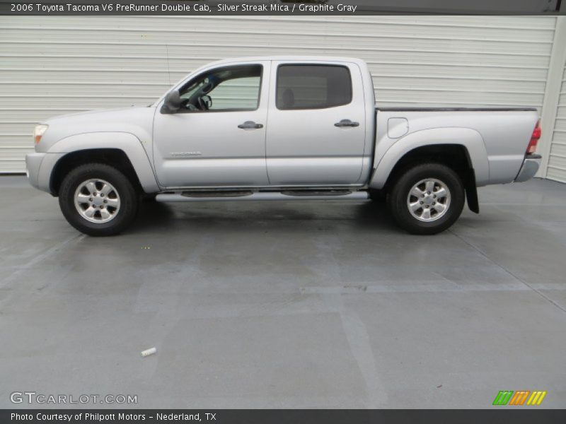 Silver Streak Mica / Graphite Gray 2006 Toyota Tacoma V6 PreRunner Double Cab