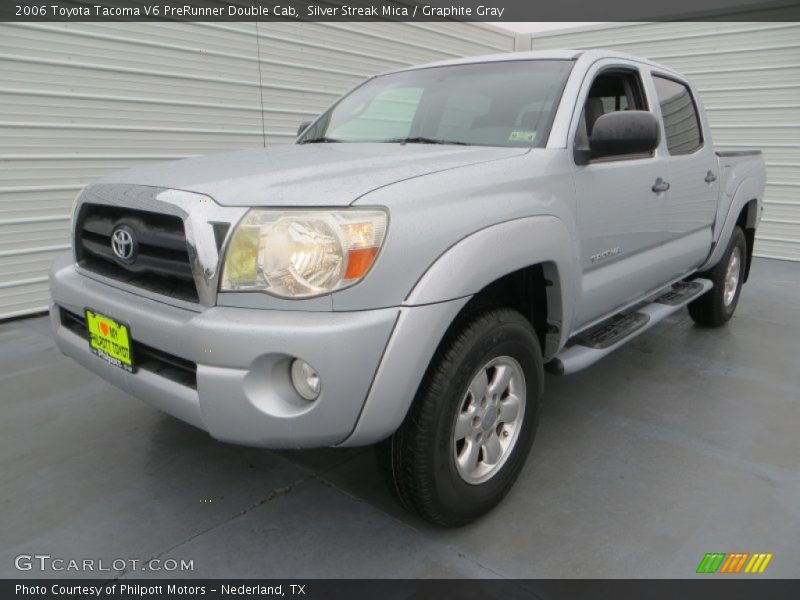 Silver Streak Mica / Graphite Gray 2006 Toyota Tacoma V6 PreRunner Double Cab
