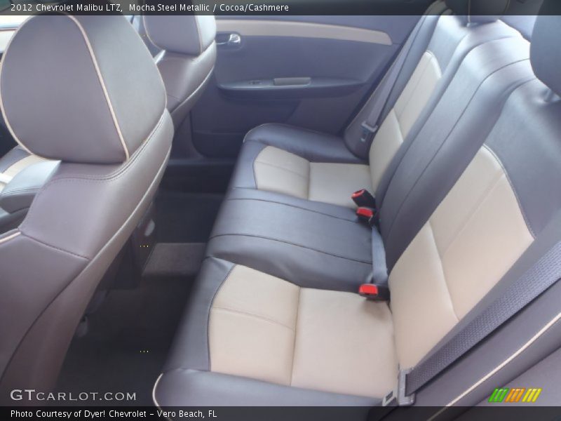 Mocha Steel Metallic / Cocoa/Cashmere 2012 Chevrolet Malibu LTZ