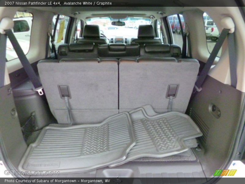 Avalanche White / Graphite 2007 Nissan Pathfinder LE 4x4
