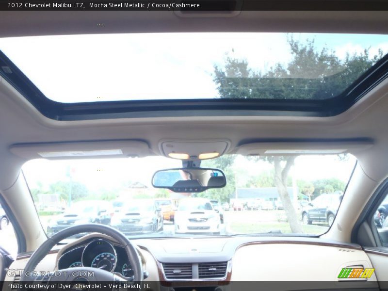 Mocha Steel Metallic / Cocoa/Cashmere 2012 Chevrolet Malibu LTZ