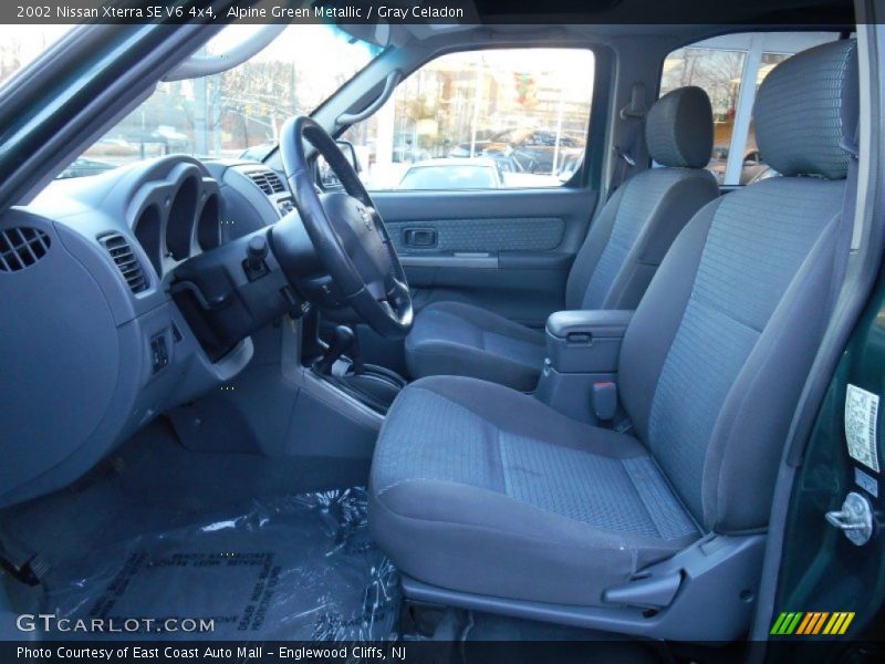 Front Seat of 2002 Xterra SE V6 4x4