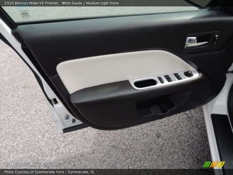 White Suede / Medium Light Stone 2010 Mercury Milan V6 Premier