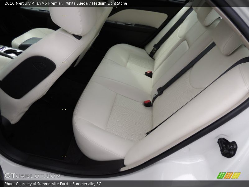 White Suede / Medium Light Stone 2010 Mercury Milan V6 Premier