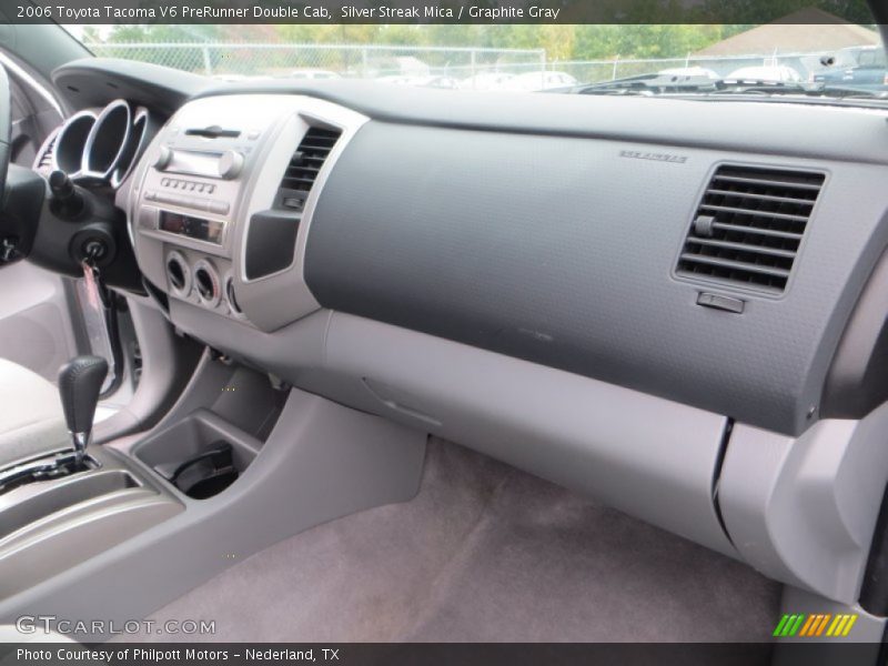 Silver Streak Mica / Graphite Gray 2006 Toyota Tacoma V6 PreRunner Double Cab