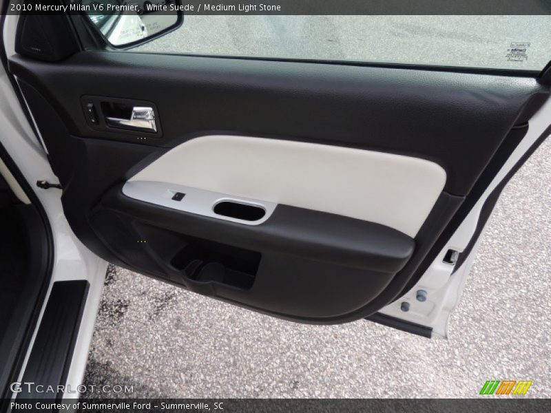 White Suede / Medium Light Stone 2010 Mercury Milan V6 Premier