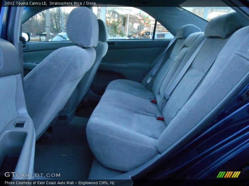 Rear Seat of 2002 Camry LE