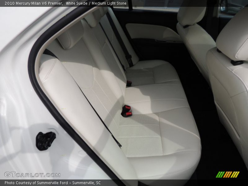White Suede / Medium Light Stone 2010 Mercury Milan V6 Premier