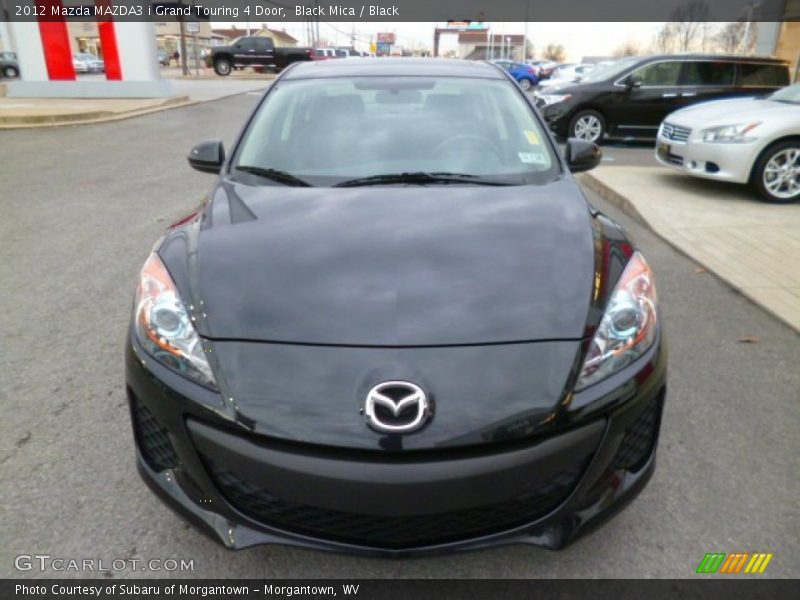 Black Mica / Black 2012 Mazda MAZDA3 i Grand Touring 4 Door