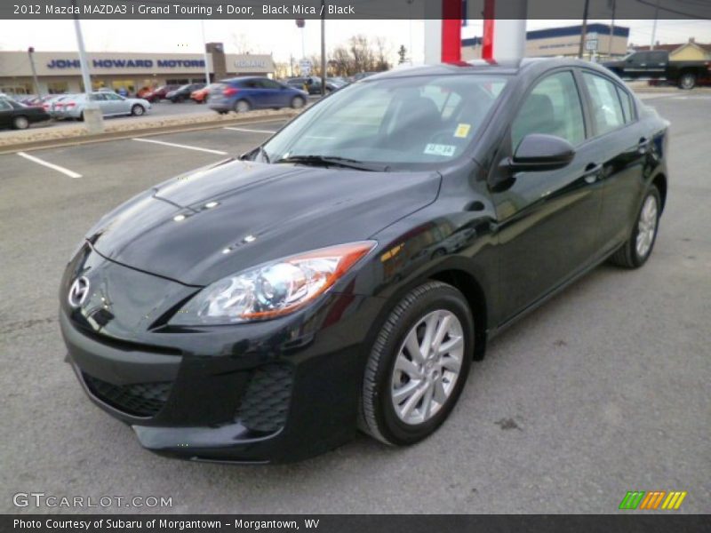 Black Mica / Black 2012 Mazda MAZDA3 i Grand Touring 4 Door