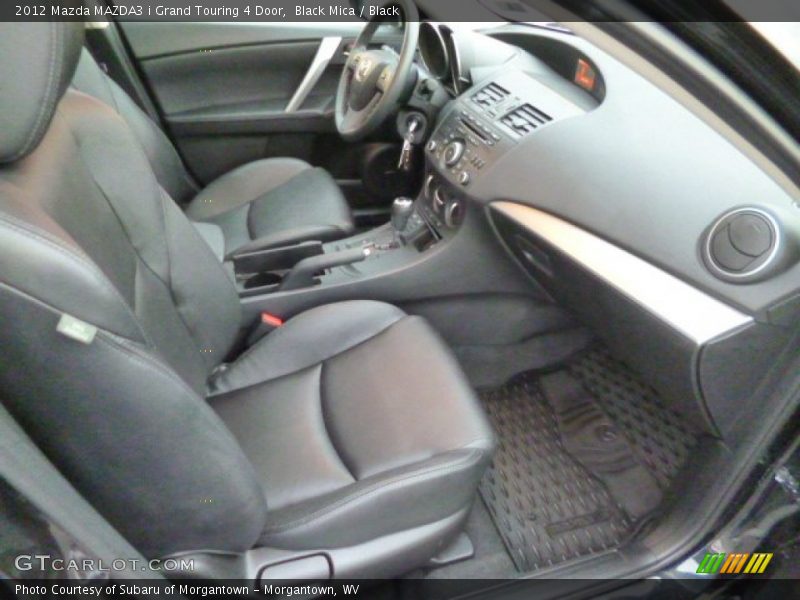 Black Mica / Black 2012 Mazda MAZDA3 i Grand Touring 4 Door