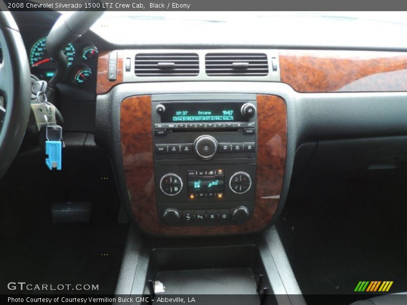 Black / Ebony 2008 Chevrolet Silverado 1500 LTZ Crew Cab