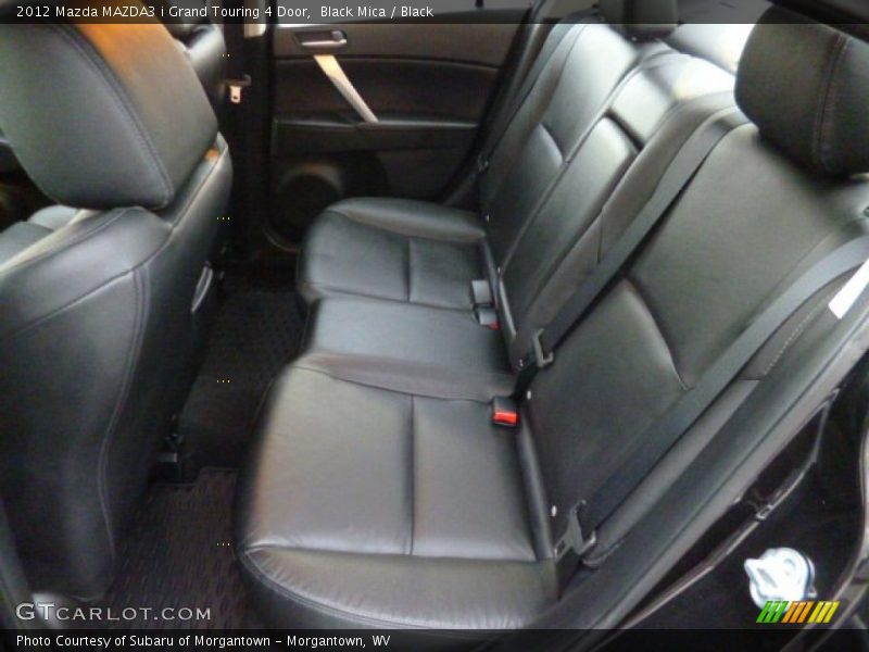 Black Mica / Black 2012 Mazda MAZDA3 i Grand Touring 4 Door