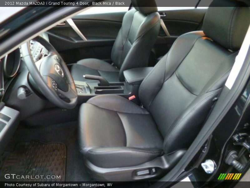 Black Mica / Black 2012 Mazda MAZDA3 i Grand Touring 4 Door