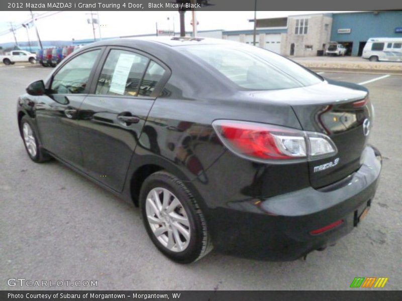 Black Mica / Black 2012 Mazda MAZDA3 i Grand Touring 4 Door