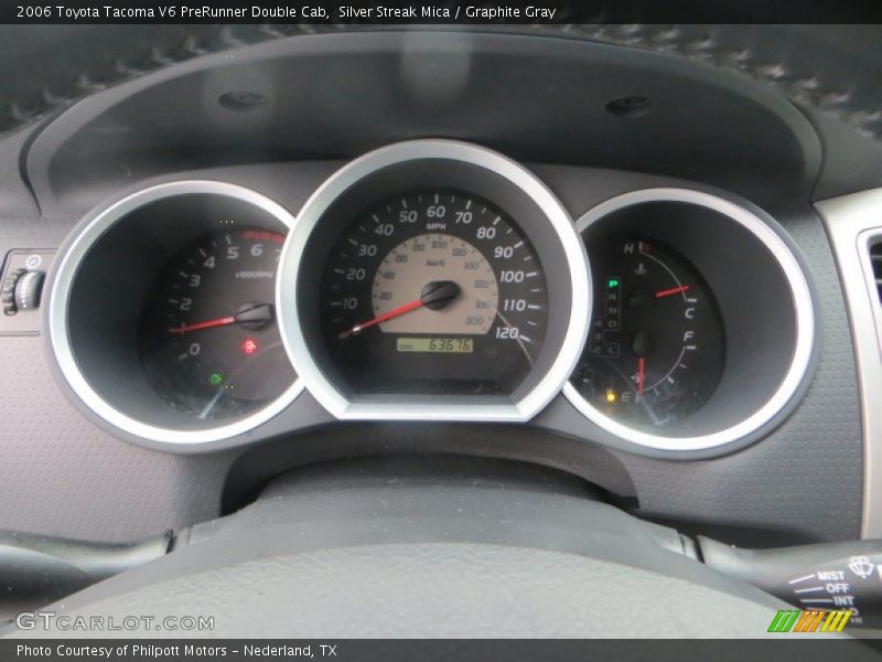 Silver Streak Mica / Graphite Gray 2006 Toyota Tacoma V6 PreRunner Double Cab