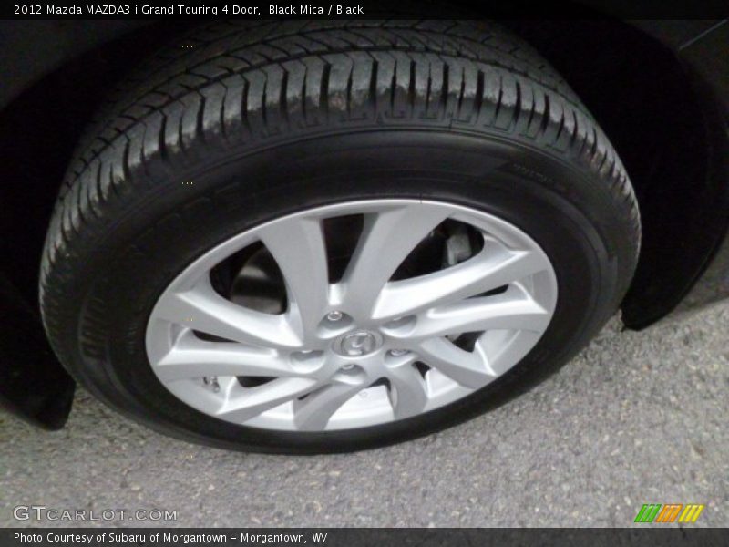 Black Mica / Black 2012 Mazda MAZDA3 i Grand Touring 4 Door