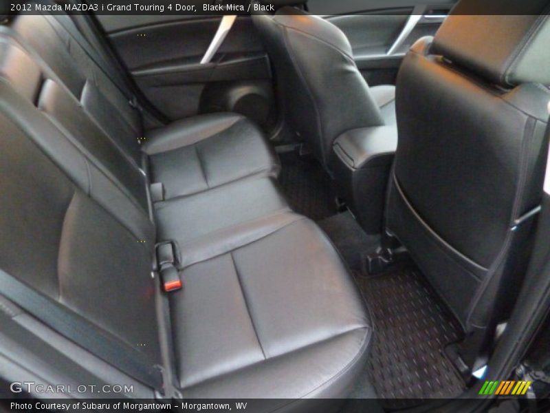Black Mica / Black 2012 Mazda MAZDA3 i Grand Touring 4 Door