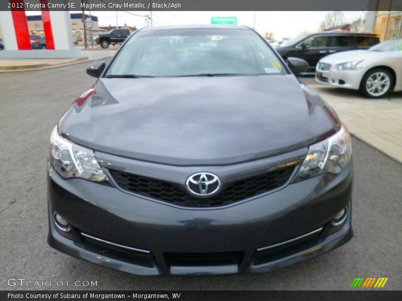 Magnetic Gray Metallic / Black/Ash 2012 Toyota Camry SE