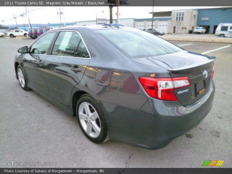 Magnetic Gray Metallic / Black/Ash 2012 Toyota Camry SE